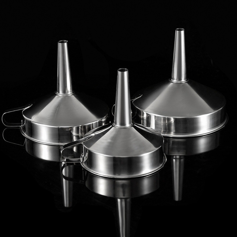 Kitchen Gadgets Ninja - 1Pc Stainless Steel Cooking Oil Funnel