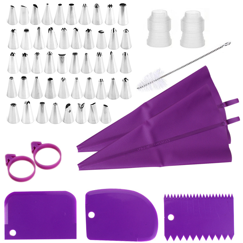 Kitchen Gadgets Ninja - Stainless Steel Cake Decorating Nozzle Piping