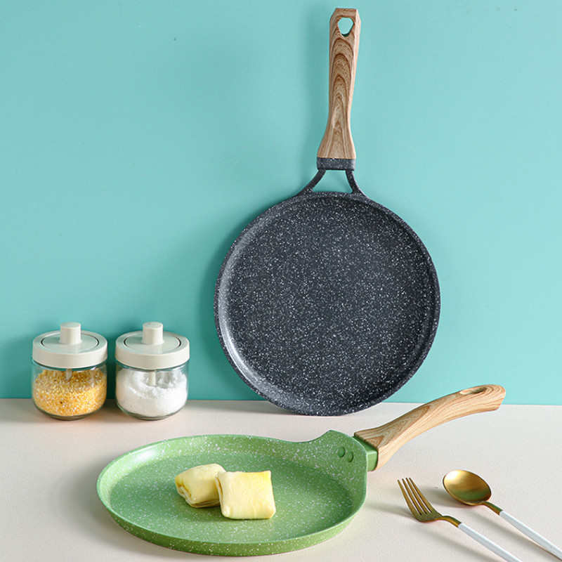 Cast Iron Skillet - Crepe Pancake Pan Nonstick Frying Pot