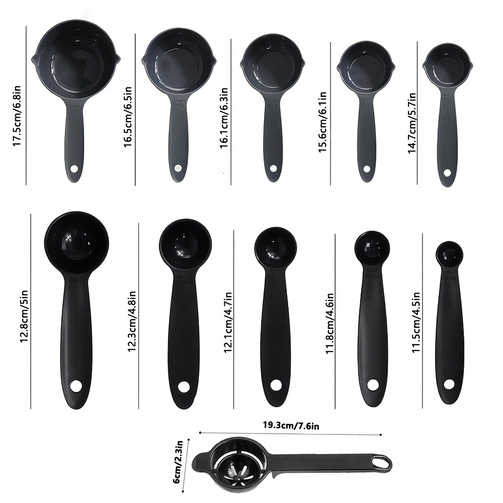 11pcs Plastic Measuring Cups&E - Kitchen Gadgets Pakistan 评论和价格
