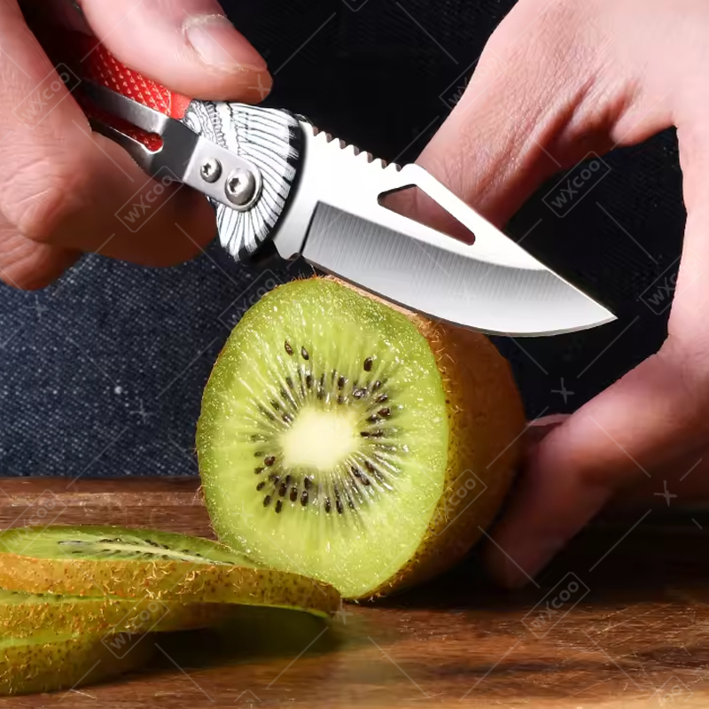 WXCOO Folding Knife Stainless  - Kitchen Gadgets Pakistan 评论和价格