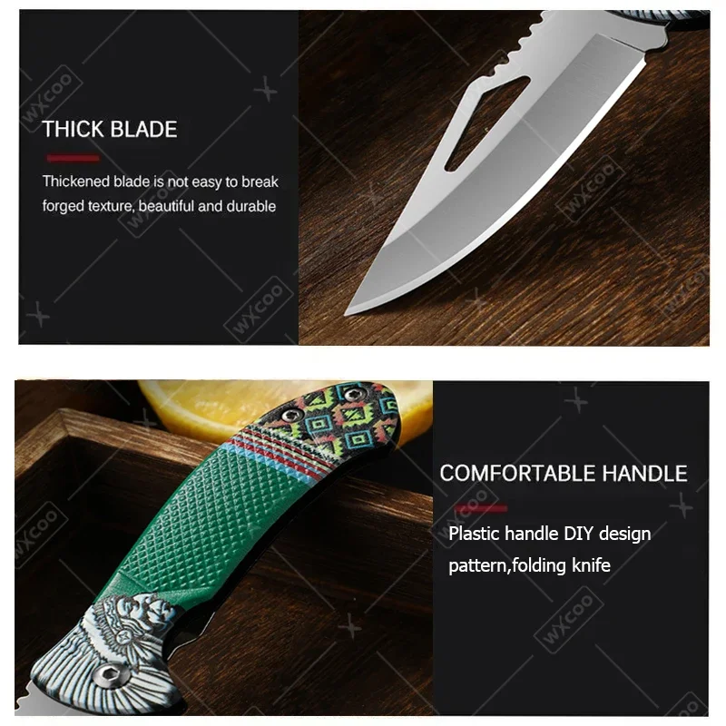 WXCOO Folding Knife Stainless  - Kitchen Gadgets Pakistan 评论和价格