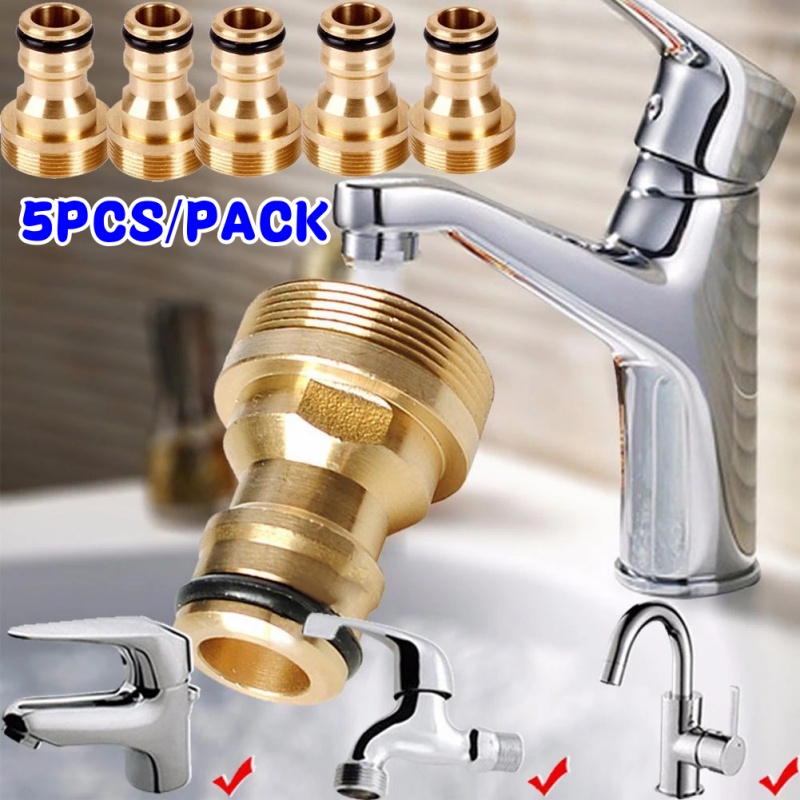 1/ 5PCS Universal Brass Tap Ki - Kitchen Gadgets Blender 评论和价格