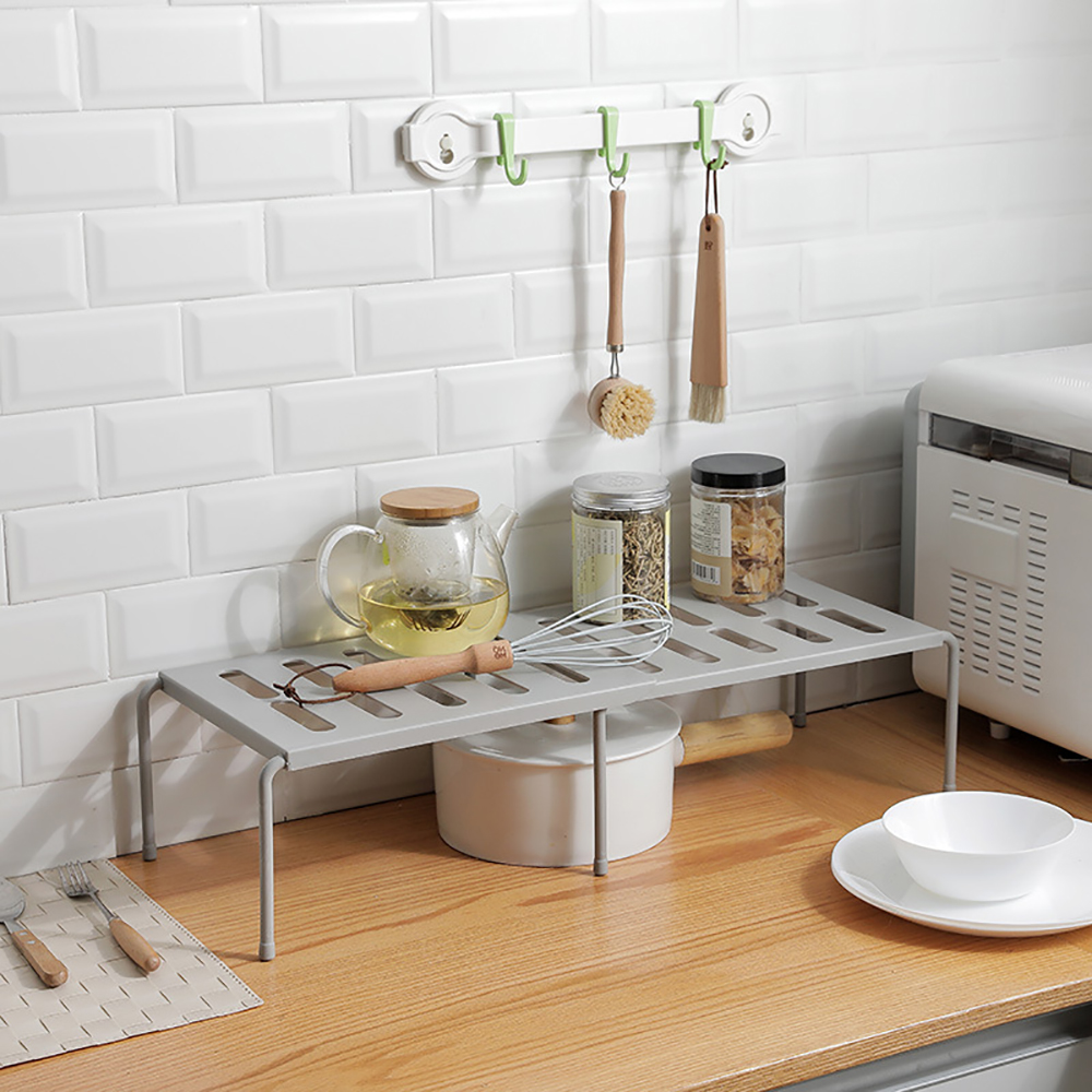 Stretchable Shoes Storage Shel - Kitchen Gadgets Cabinet 评论和价格