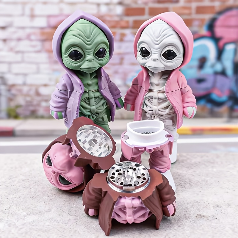 Funny Alien Herb Grinder Spice - Kitchen Gadgets Website 评论和价格