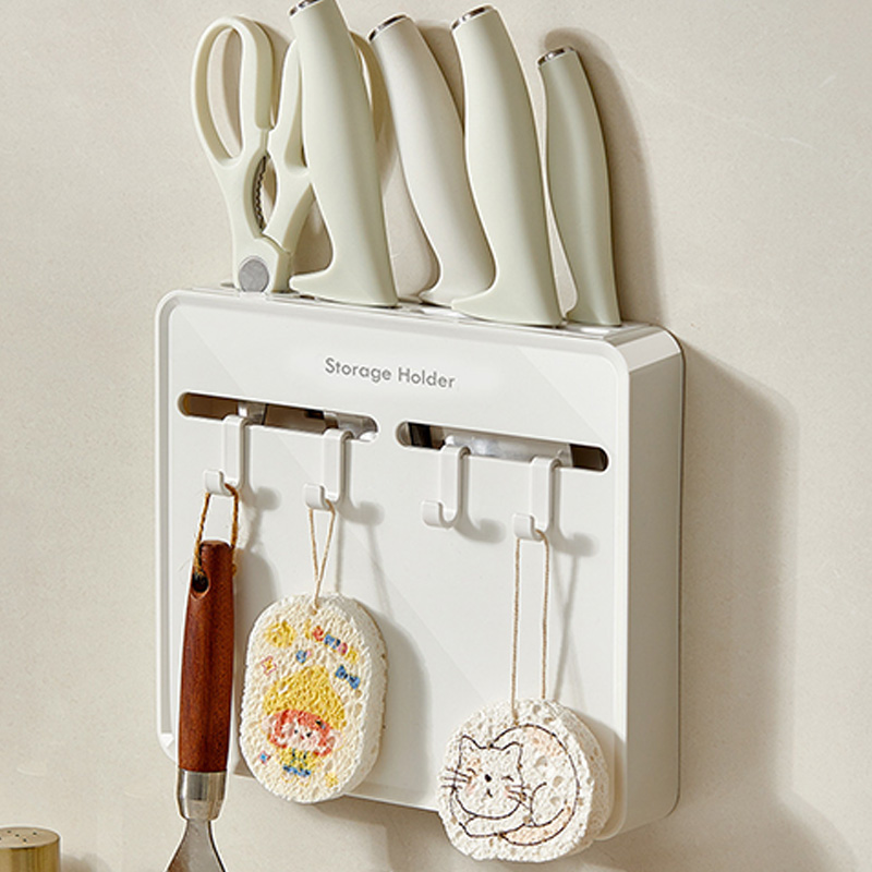 No-Drill Kitchen Knife Holder, - Kitchen Gadgets Cabinet 评论和价格