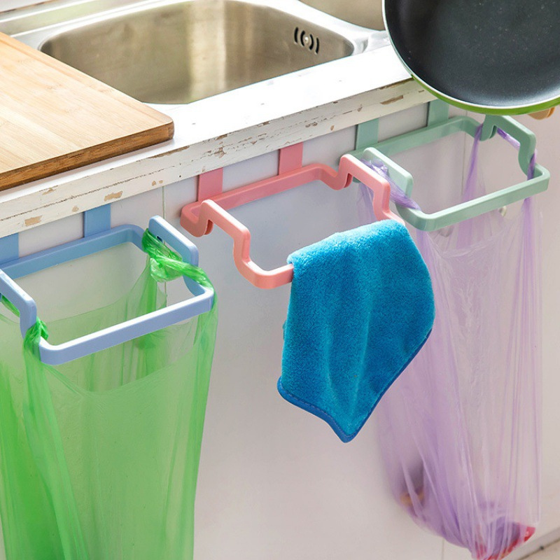 1pcs Hanging Trash Bag Racks G - Kitchen Gadgets Cabinet 评论和价格