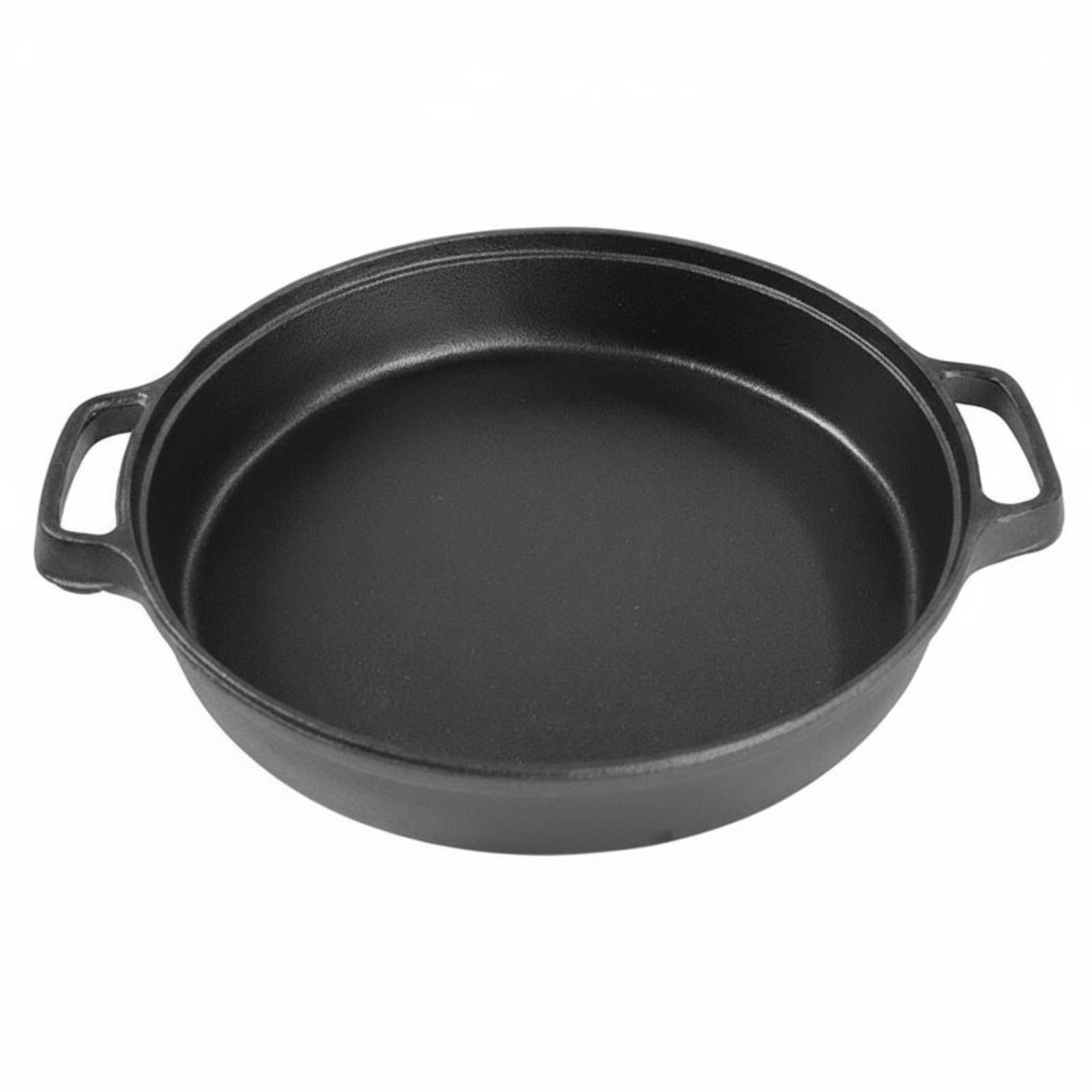 Rustic Cast Iron Fry Pan 30cm  - Cast Iron Skillet 评论和价格