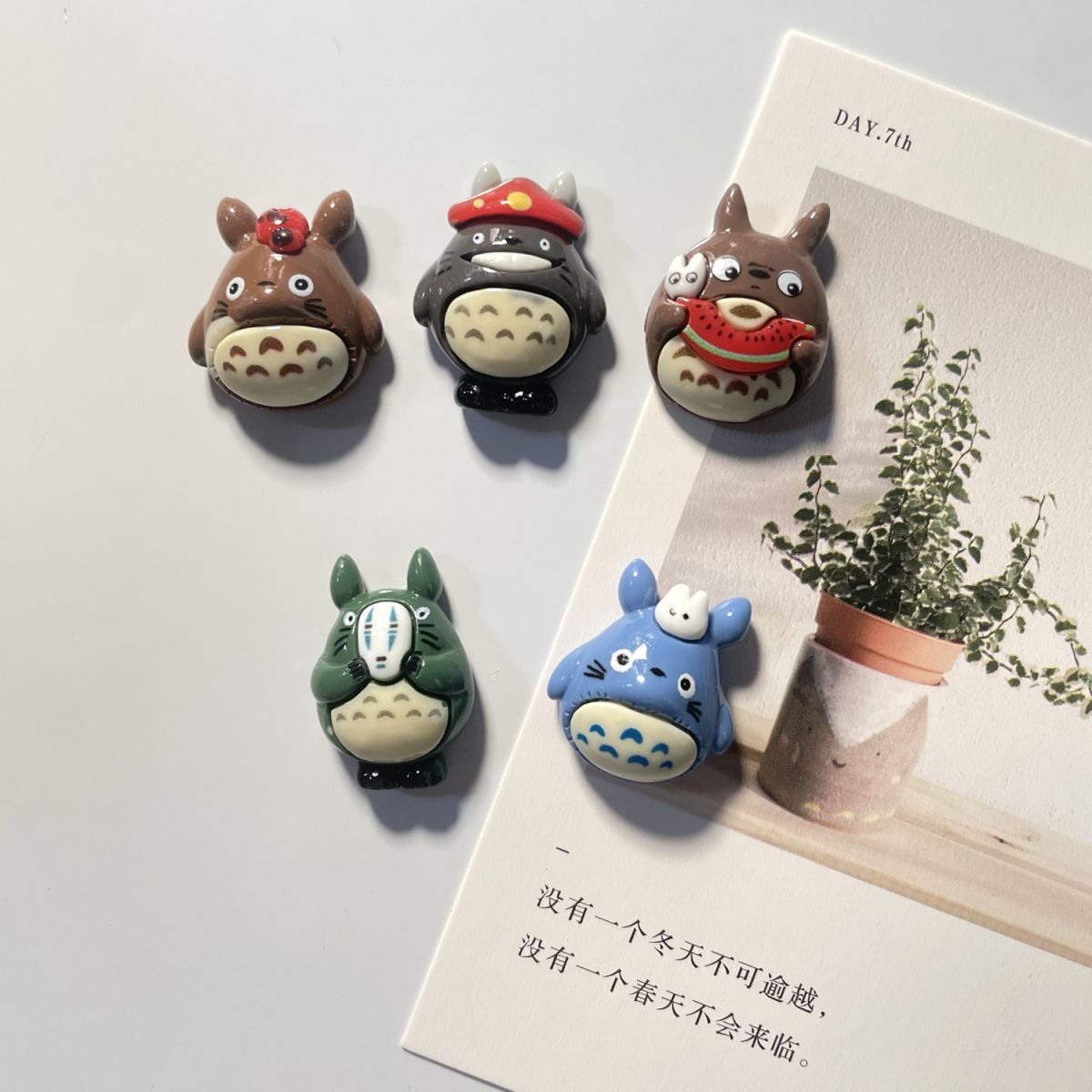Totoro Anime Resin Fridge Magn - Kitchen Gadgets Website 评论和价格